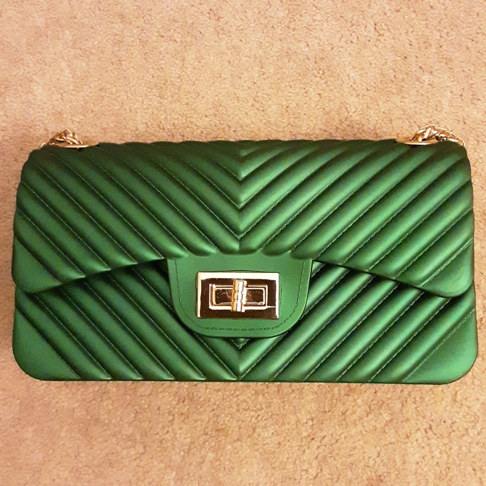 Forest Green Fashionable Purse